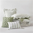 Olliix Madison Park Queen Polyester Comforter Set in  Sage Green