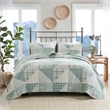 Olliix Woolrich Full/Queen Cotton Quilt Set in  Green