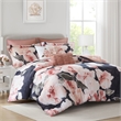 Olliix Madison Park Cal King Cotton Comforter Set in  Blush
