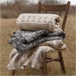 Olliix Woolrich Full/Queen Cotton Blanket in Neutral Aztec