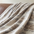 Olliix Woolrich Full/Queen Cotton Blanket in Neutral Aztec