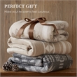 Olliix Woolrich Full/Queen Cotton Blanket in Neutral Aztec