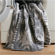 Olliix Woolrich King Cotton Blanket in Grey Aztec