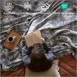 Olliix Woolrich King Cotton Blanket in Grey Aztec