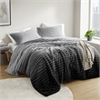 Olliix Intelligent Design King/Cal King Microfiber Comforter Set in Grey Ombre