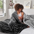 Olliix Intelligent Design King/Cal King Microfiber Comforter Set in Grey Ombre