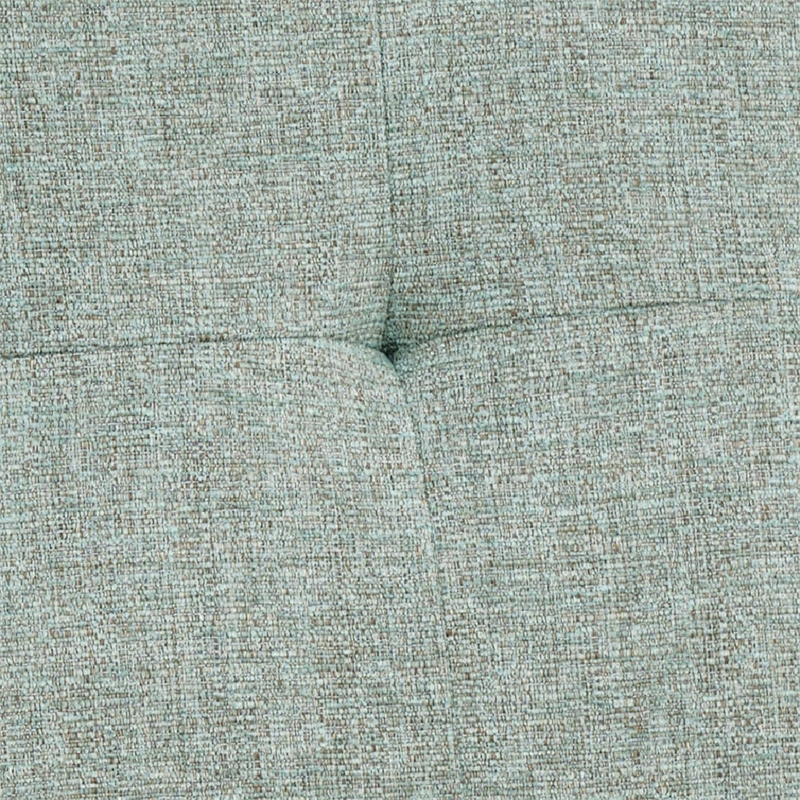 Olliix 510 Design One Size Wood Accent Chair in Teal