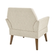 Olliix 510 Design One Size Wood Accent Chair in Beige
