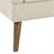 Olliix 510 Design One Size Wood Accent Chair in Beige
