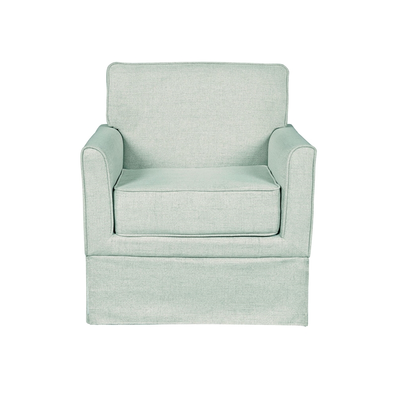 Olliix 510 Design One Size Wood Accent Chair in Mint