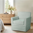 Olliix 510 Design One Size Wood Accent Chair in Mint