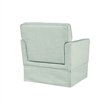 Olliix 510 Design One Size Wood Accent Chair in Mint