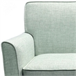 Olliix 510 Design One Size Wood Accent Chair in Mint