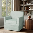 Olliix 510 Design One Size Wood Accent Chair in Mint