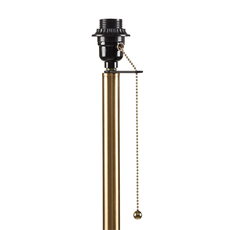 Olliix INK+IVY One Size Iron/Polyester Floor Lamps in White