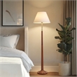 Olliix INK+IVY One Size Iron/Polyester Floor Lamps in White