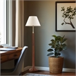 Olliix INK+IVY One Size Iron/Polyester Floor Lamps in White