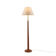 Olliix INK+IVY One Size Iron/Polyester Floor Lamps in White