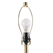 Olliix INK+IVY One Size Iron/Polyester Floor Lamps in White