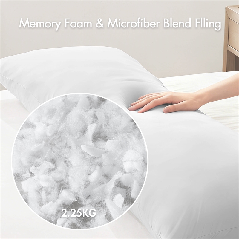 Olliix Madison Park 11.8 in Dia x 17.25 in H Nylon Spandex Cushion in White
