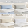 Olliix Madison Park 11.8 in Dia x 17.25 in H Nylon Spandex Cushion in White