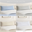 Olliix Madison Park 11.8 in Dia x 17.25 in H Nylon Spandex Cushion in White