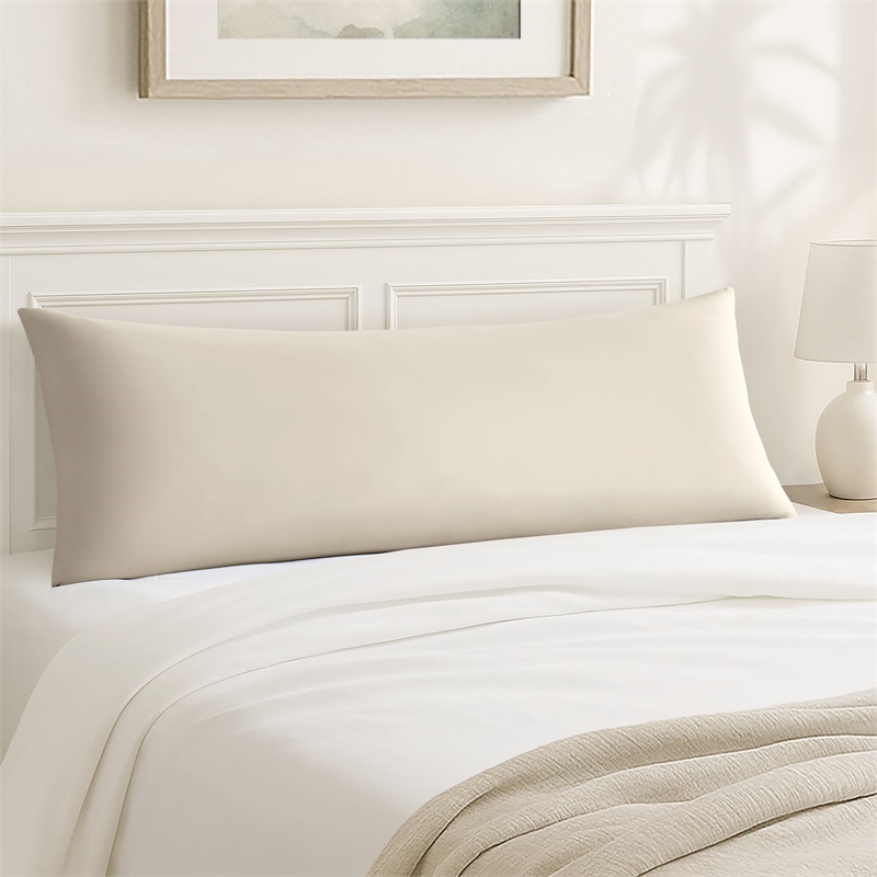 Olliix Madison Park 11.8 in Dia x 17.25 in H Nylon Spandex Cushion in Neutral