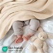 Olliix Madison Park Full/Queen Rayon Blanket in Ivory