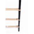 Padma's Plantation Rattan Ladder in Black & Natural