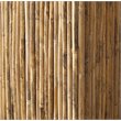 Padma's Plantation Wood Dining Table with Glass Top in Natural