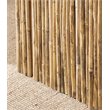 Padma's Plantation Wood Dining Table with Glass Top in Natural