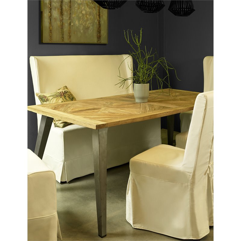 Padma's Plantation California Wood Dining Table in Natural