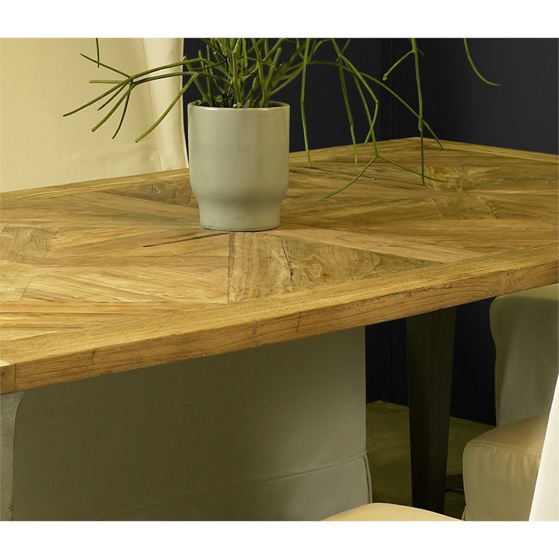 Padma's Plantation California Wood Dining Table in Natural