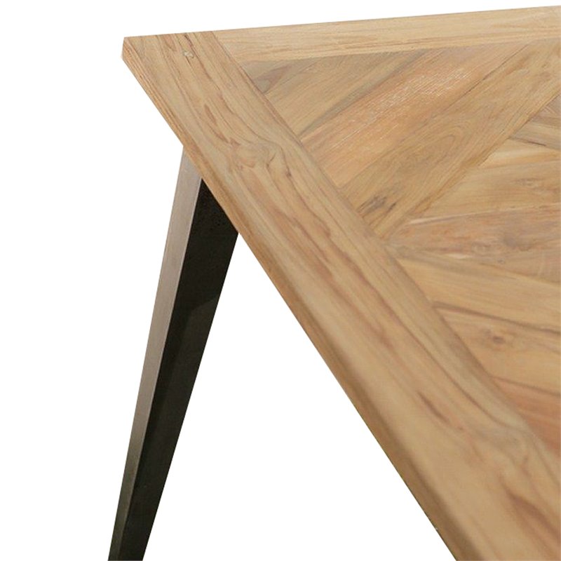 Padma's Plantation California Wood Dining Table in Natural