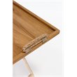 Padma's Plantation Charleston Rattan Serving Table in Natural