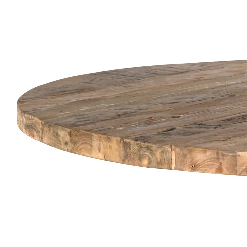 Padma's Plantation Emely Wood Dining Table in Natural