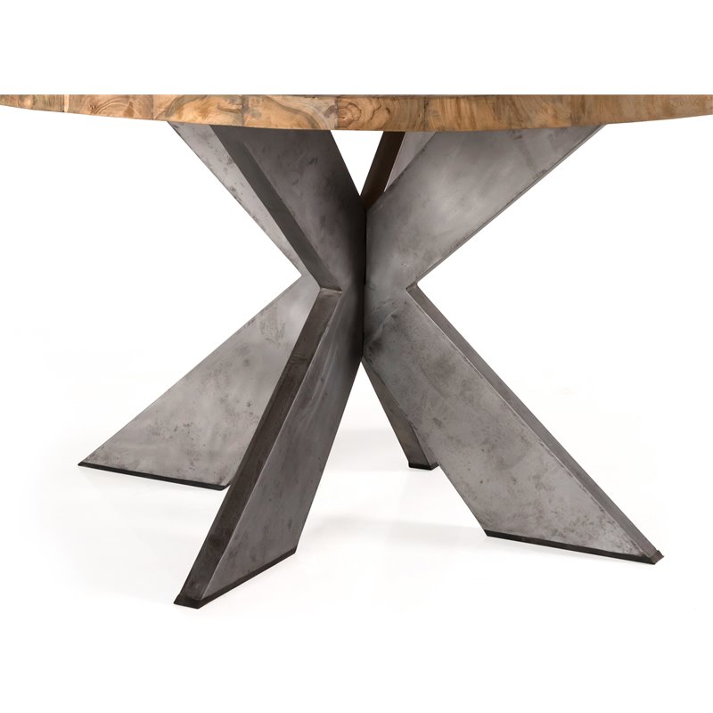 Padma's Plantation Emely Wood Dining Table in Natural