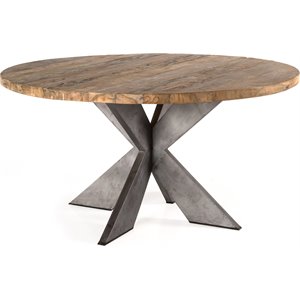 Padma's Plantation Emely Wood Dining Table in Natural