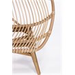 Padma's Plantation Florida Rattan Sofa Bench in Natural Rattan