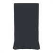 Padma's Plantation Sandspur Beach Wood Dining Chair in Charcoal Gray