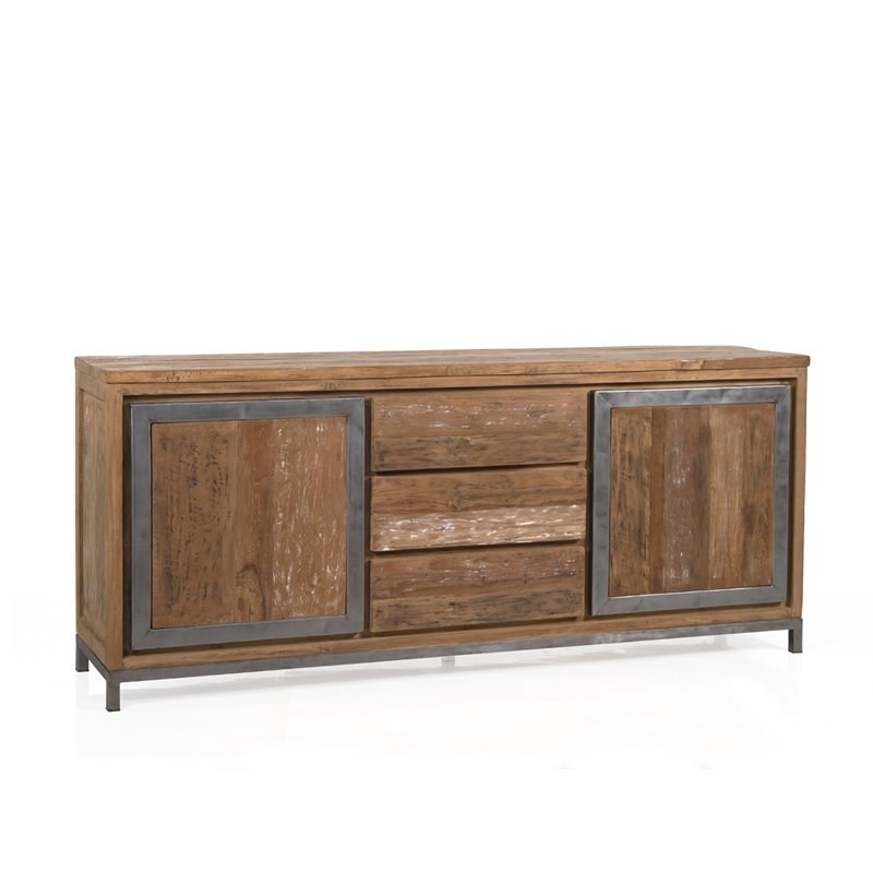 Padma's Plantation Island Estate Wood Sideboard in Natural