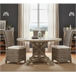 Padma's Plantation Nico Wicker Cushion Chair in Kubu Gray