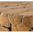 Padma's Plantation Wood Teak Coffee Table in Natural