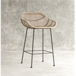 Padma's Plantation Mia Counterstool in Natural / Black