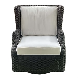 Padma's Plantation Terrace Outdoor Lounge Chair Seminyak Sand Fabric in Naturral