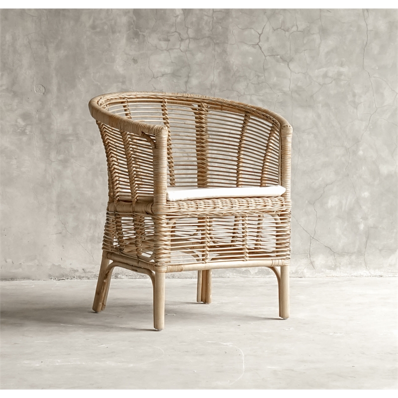 Padma's Plantation Seaside Dining Chair in Naturral