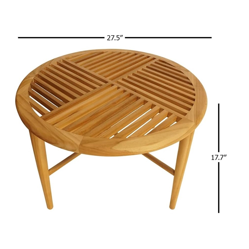 Padma's Plantation Coastal Coffee Table in Natural