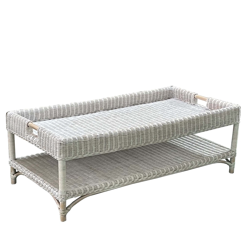 Padma's Plantation Malio Coffee Table in Naturral