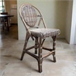 Padma's Plantation Paris Bistro Counterstool in Kubu Grey