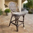 Padma's Plantation Paris Bistro Counterstool in Kubu Grey